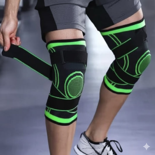 Joelheira de Compressão Esportiva com Estabilização